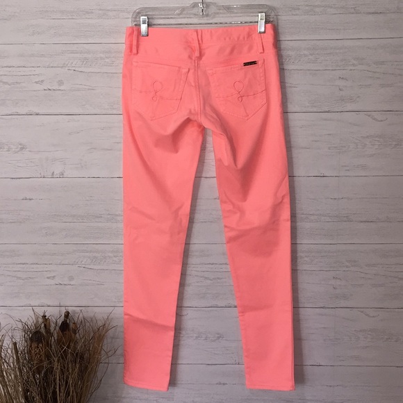 Lilly Pulitzer Cheeky Melon Worth Sateen Skinny-2 - Picture 3 of 8